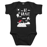 Matching Parent & Baby Set (Women's) - The Brave - Black bodysuit