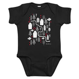 Matching Parent & Baby Set (Women's) - The Trail - Black bodysuit