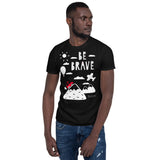 Matching Parent & Baby Set - The Brave - Black tee