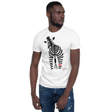 Matching Parent & Baby Set - The Signature Zebra - White tee