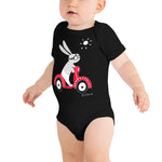 Baby Doodles Bodysuit - The Scooter Bunny