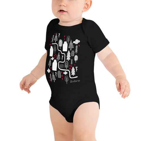 Baby Doodles Bodysuit - The Trail