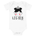 Baby Doodles Bodysuit - The Lil Sis - Zebra High Contrast Apparel and Clothing for Parents and Kids