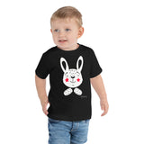 Toddler Doodles T-Shirt - The Bunny - Zebra High Contrast Apparel and Clothing for Parents and Kids