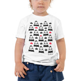 Toddler Doodles T-Shirt - The Bears - Zebra High Contrast Apparel and Clothing for Parents and Kids