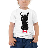 Toddler Doodles T-Shirt - The Party Zebra - Zebra High Contrast Apparel and Clothing for Parents and Kids