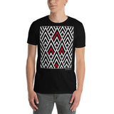 Men's Geometric T-Shirt - The Tree Tops - Zebra High Contrast Apparel and Clothing for Parents and Kids