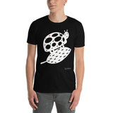 Men's Doodles T-Shirt - The Ladybug - Zebra High Contrast Apparel and Clothing for Parents and Kids