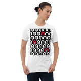 Men's Geometric T-Shirt - The Arches - Zebra High Contrast Apparel and Clothing for Parents and Kids