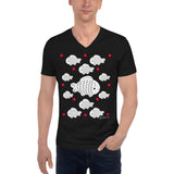 Men's Doodles T-Shirt - The Koi - Zebra High Contrast Apparel and Clothing for Parents and Kids