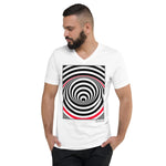 Men's Stripe T-shirt - The Funnel - Zebra High Contrast Apparel and Clothing for Parents and Kids