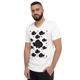 Men's Doodles T-Shirt - The Koi - Zebra High Contrast Apparel and Clothing for Parents and Kids