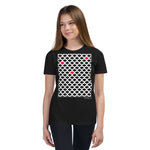 Kid's Geometric T-Shirt - The Nemo - Zebra High Contrast Apparel and Clothing for Parents and Kids