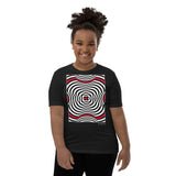 Kid's Stripes T-Shirt - The Flower - Zebra High Contrast Apparel and Clothing for Parents and Kids