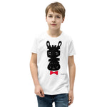 Kid's Doodles T-Shirt - The Party Zebra - Zebra High Contrast Apparel and Clothing for Parents and Kids