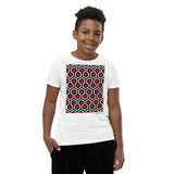 Kid's Geometric T-Shirt - The Overlook - Zebra High Contrast Apparel and Clothing for Parents and Kids