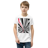 Kid's Stripes T-Shirt - The Odyssey - Zebra High Contrast Apparel and Clothing for Parents and Kids
